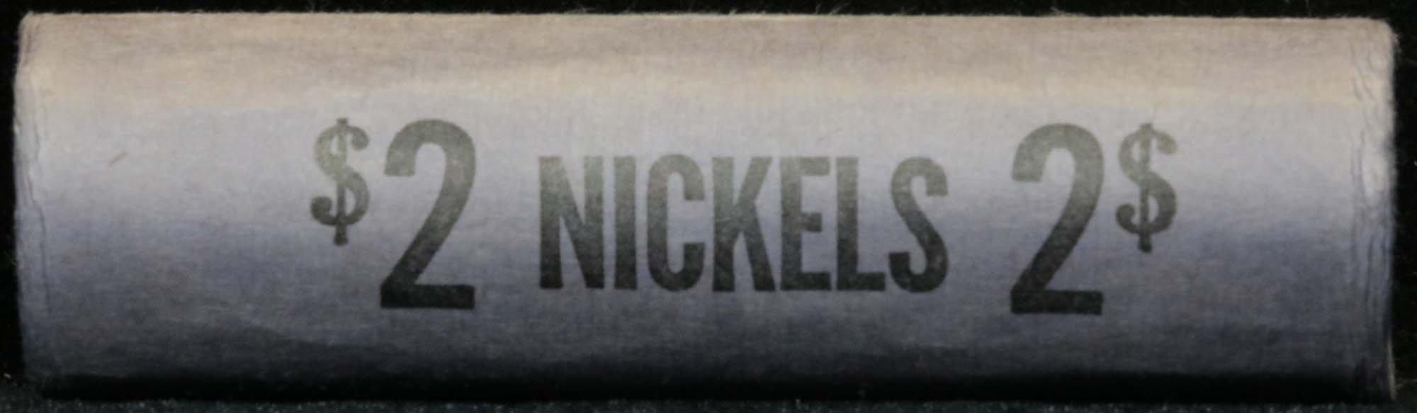Full roll of Buffalo Nickels, 1924 & 's' Mint Ends Grades circulated