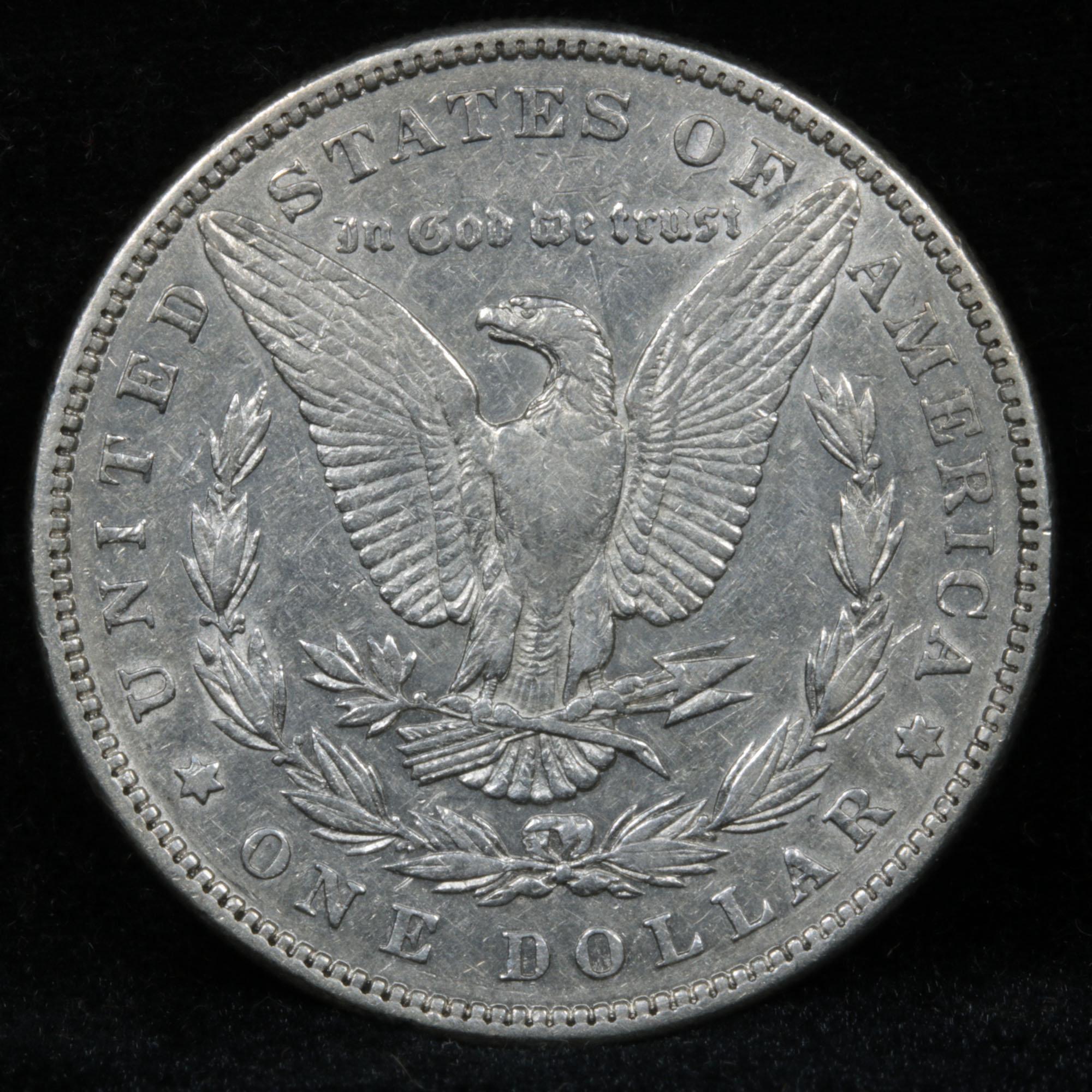 1883-p Morgan Dollar $1 Grades Select AU