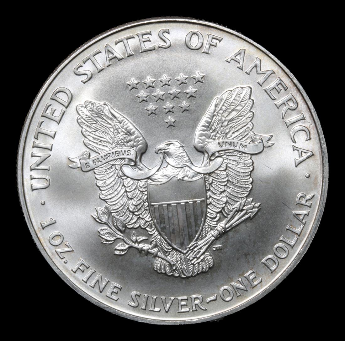 1999 Silver Eagle Dollar $1 Grades Gem++ Unc
