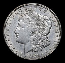 1921-d Morgan Dollar $1 Grades Choice AU
