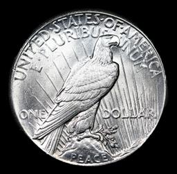 ***Auction Highlight*** 1928-p Peace Dollar $1 Graded ms64+ By SEGS (fc)