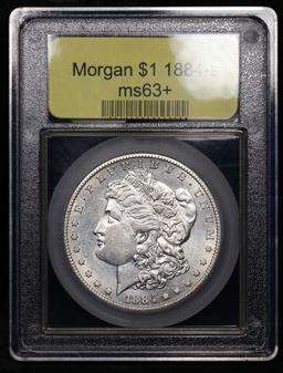 ***Auction Highlight*** 1884-s Morgan Dollar $1 Graded Select+ Unc By USCG (fc)