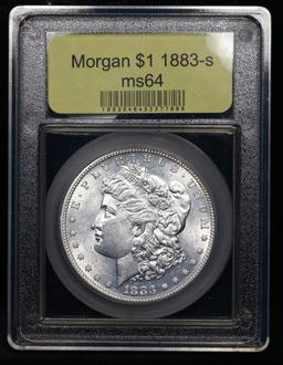 ***Auction Highlight*** 1883-s Morgan Dollar $1 Graded Choice Unc By USCG (fc)