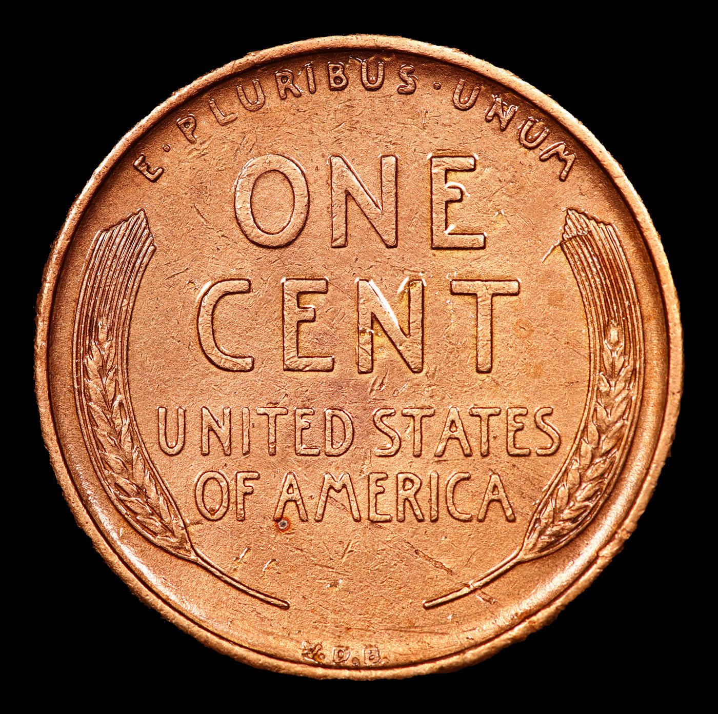***Auction Highlight*** 1909-s VDB Lincoln Cent 1c Graded Choice Unc RD By USCG (fc)