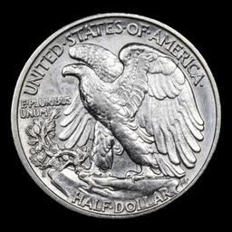 ***Auction Highlight*** 1920-s Walking Liberty Half Dollar 50c Graded Select+ Unc BY USCG (fc)