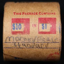 *Uncovered Hoard* - Covered End Roll - Marked "Morgan/Peace Standard" - Weight shows x10 Coins (FC)