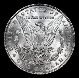 ***Auction Highlight*** 1890-p Morgan Dollar $1 Graded GEM Unc By USCG (fc)