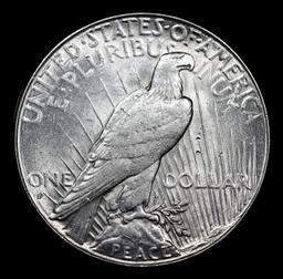 ***Auction Highlight*** 1928-s Peace Dollar $1 Graded Choice Unc By USCG (fc)