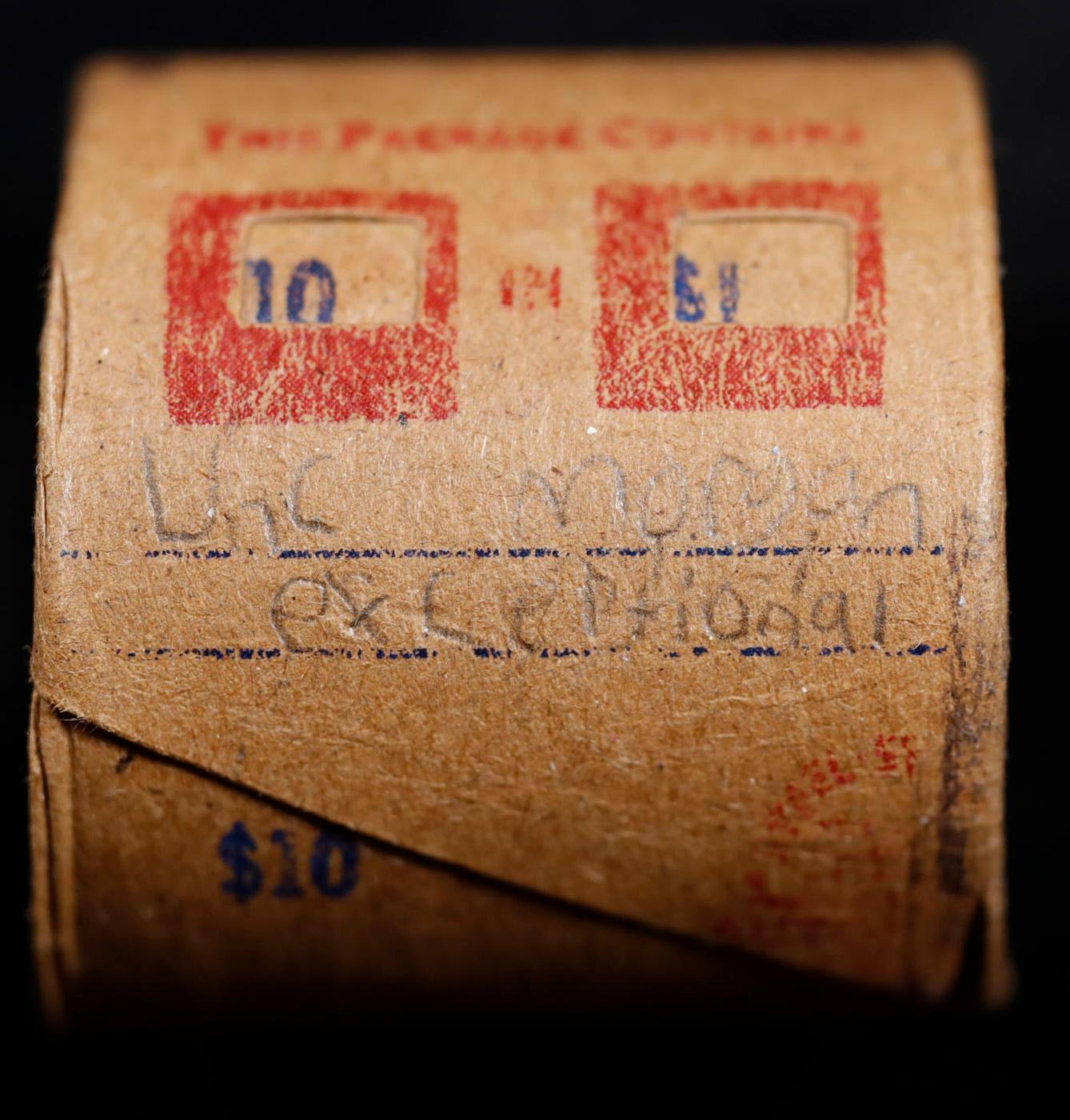 *Uncovered Hoard* - Covered End Roll - Marked "Unc Morgan Exceptional" - Weight shows x10 Coins (FC)
