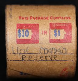 *EXCLUSIVE* x10 Morgan Covered End Roll! Marked "Unc Morgan Reserve"! - Huge Vault Hoard  (FC)