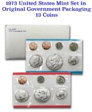1971 Mint Set in Original Government Packaging, 11 Coins Inside