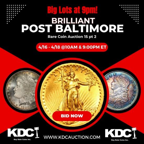 Brilliant Post Baltimore Rare Coin Auction 15 pt 2