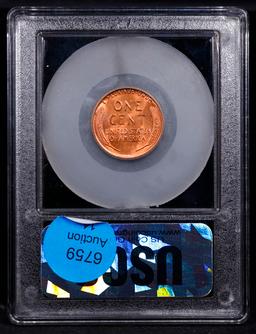 ***Auction Highlight*** 1955-p Lincoln Cent Near Top Pop! 1c Graded GEM++ Unc RD By USCG (fc)