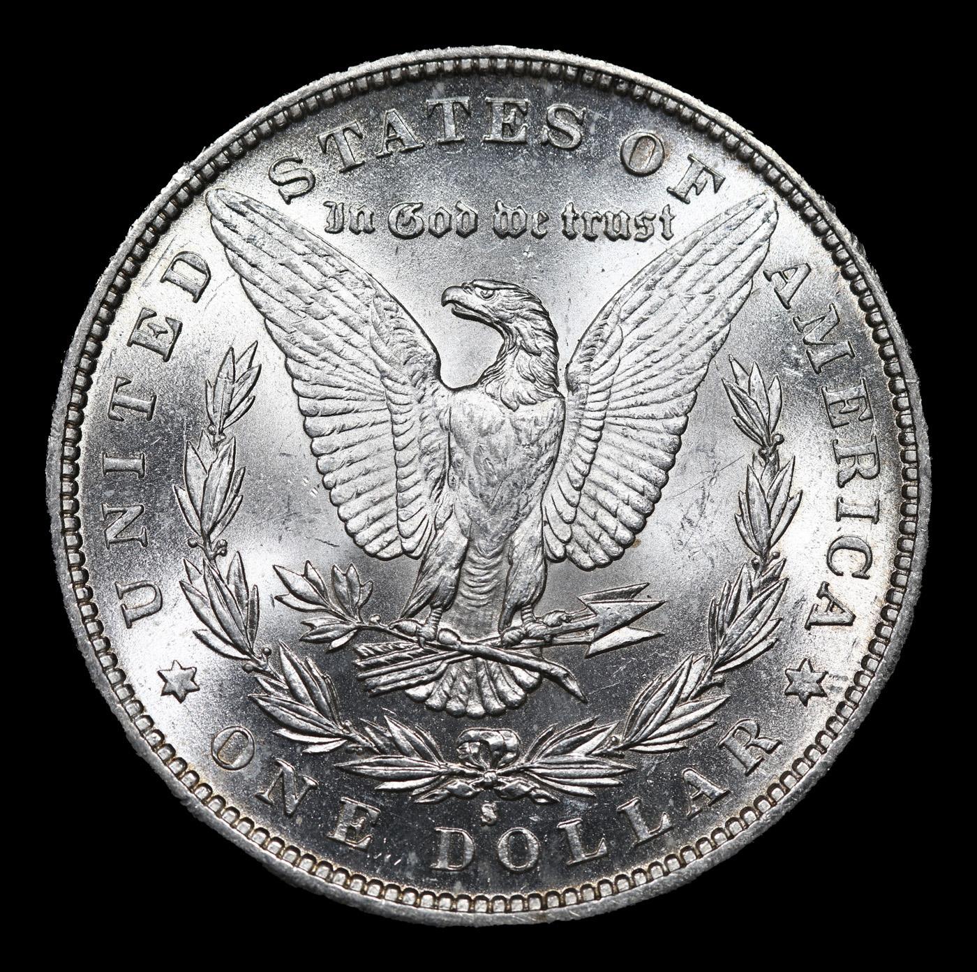 ***Auction Highlight*** 1890-s Morgan Dollar 1 Graded ms66+ By SEGS (fc)