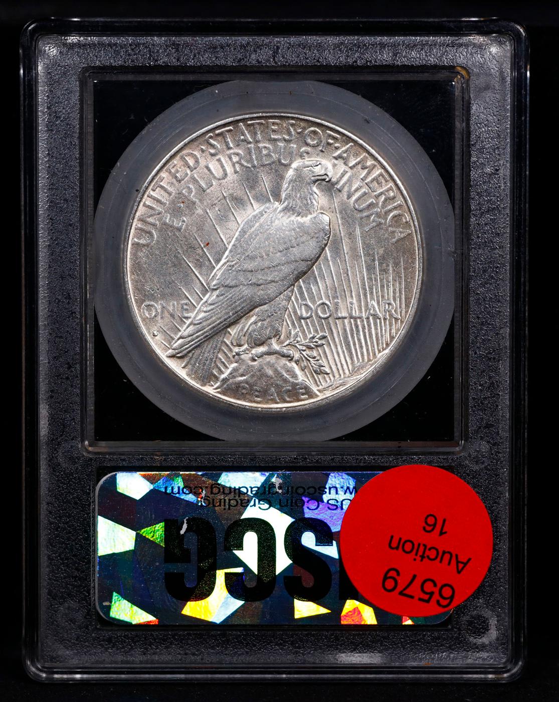 ***Auction Highlight*** 1935-s Peace Dollar 1 Graded Select+ Unc By USCG (fc)