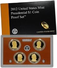 2011 PRESIDENTIAL Dollar Proof Set DEEP CAMEO Mint Coins w/coa
