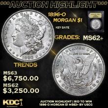 ***Auction Highlight*** 1896-o Morgan Dollar 1 Graded Select Unc By USCG (fc)