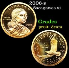 Proof 2006-s Sacagawea Dollar 1 Grades GEM++ Proof Deep Cameo
