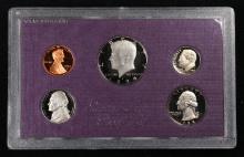 1984 United States Mint Proof Set 5 coins - No Outer Box