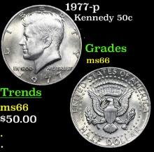 1977-p Kennedy Half Dollar 50c Grades GEM+ Unc