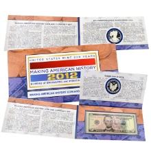 2012 Making American History Coin And Currency Set