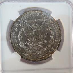 1886 Morgan Silver Dollar NGC graded MS64
