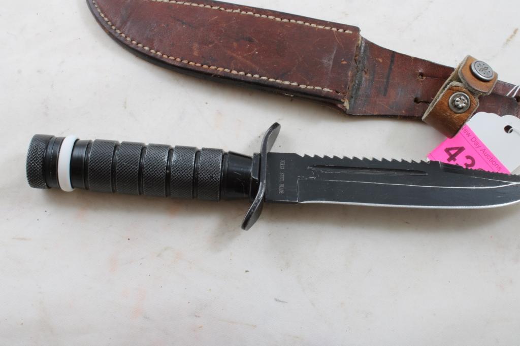 Snake Eye Tactical Knife 3CR13 Steel Blade 9 1/2"