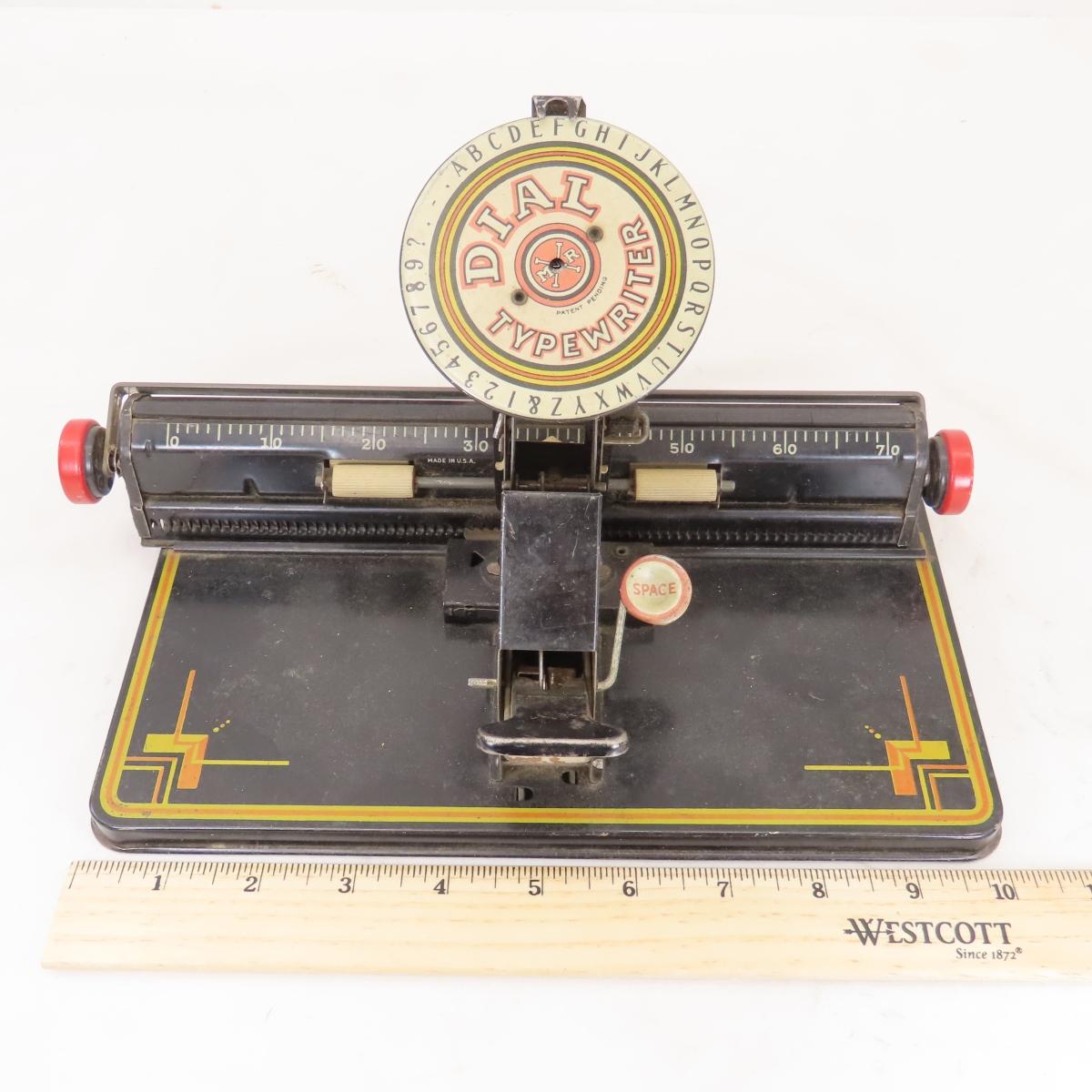 Vintage Tin Toys- Marx Typewriter, Truck & More