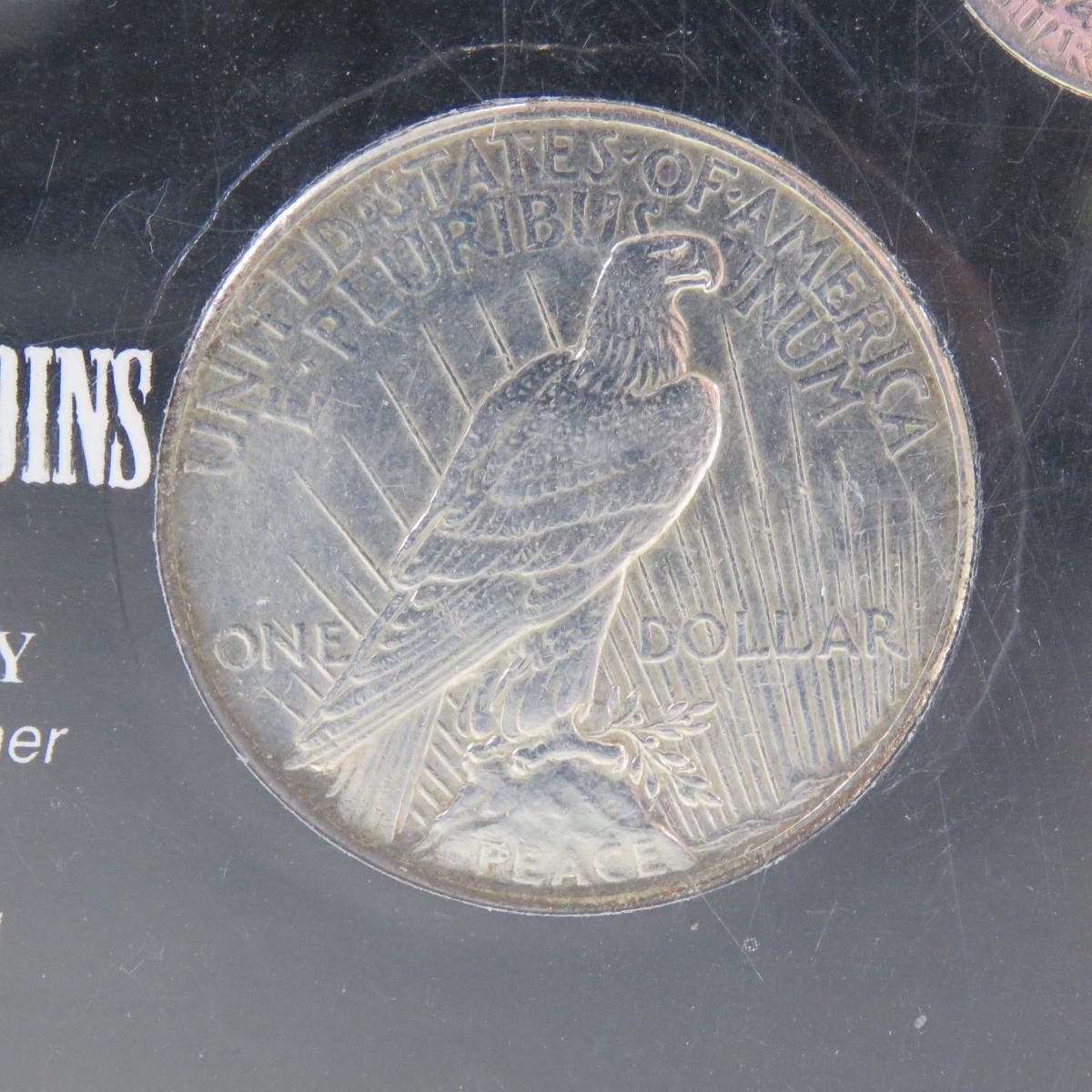 Vintage American Coin set with 1925 Peace Dollar