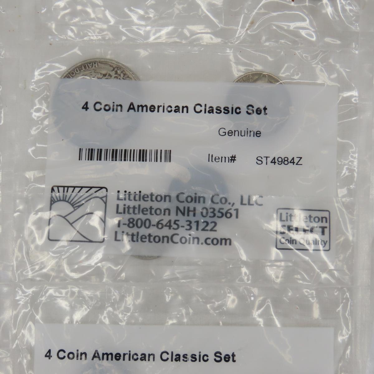 9 Littleton Coin 4 Coin American Classic Sets