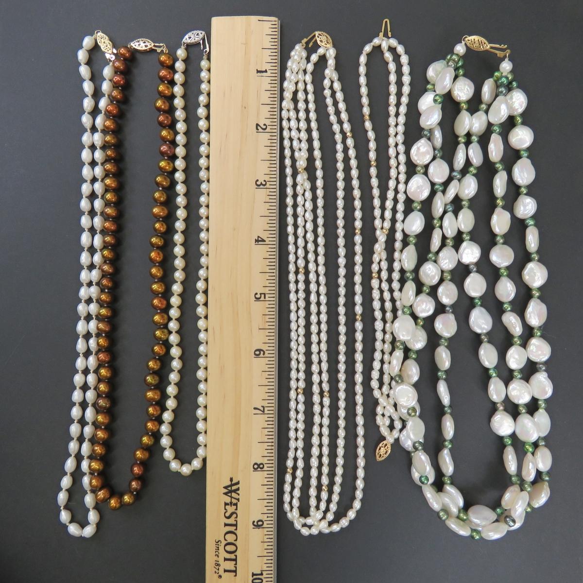 Pearl & Fresh Water Pearl Necklaces