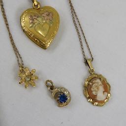 Antique & Vintage Gold Filled Jewelry in Box