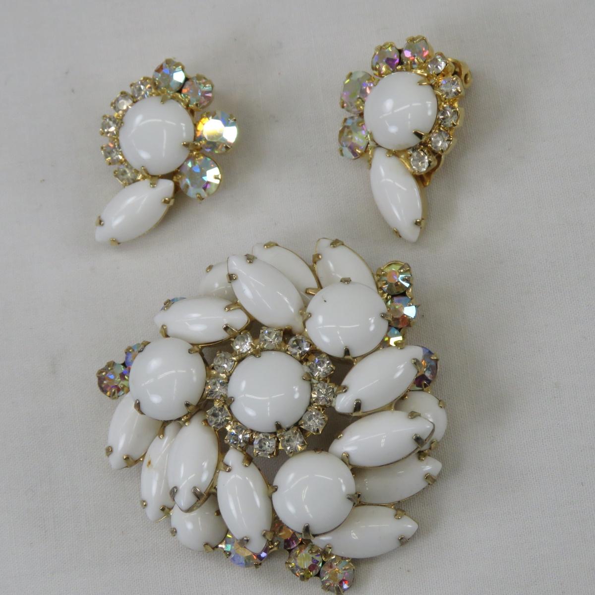 Vintage Juliana Demi Parure & 2 pair Earrings