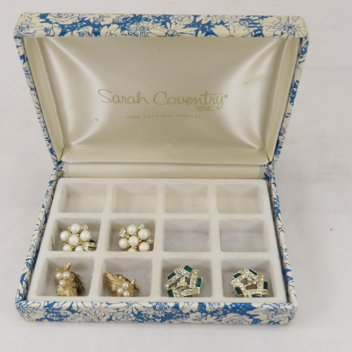 Vintage Sarah Coventry Jewelry & Boxes