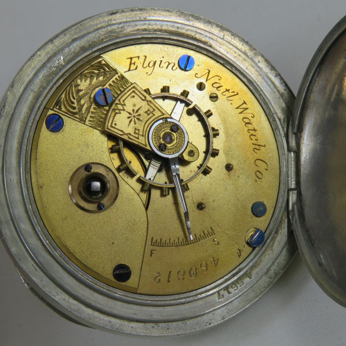 1876 Elgin National Watch Co The Age Pocket Watch