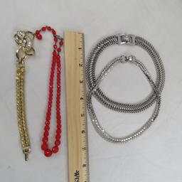 2 Vintage Coro Chokers, Laguna & Other Jewelry