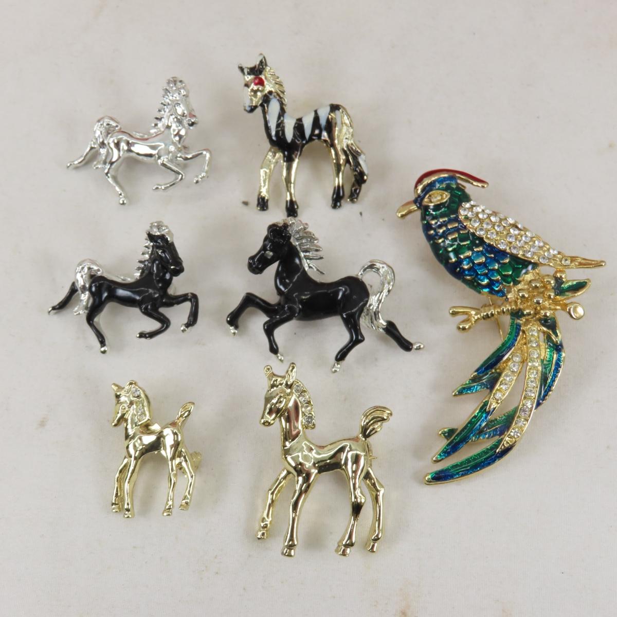 Ciner, BSK, J Ritter & Other Vintage Animal Pins