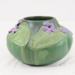Ephraim Pottery Wood Violet Vase - Mary Pratt