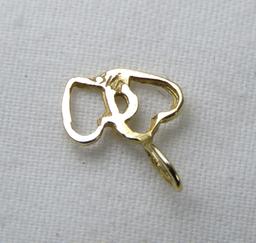 14kt Yellow Gold Earrings, Chain & Pendants