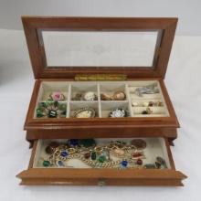 Cameos, Gerry's &  Vintage Jewelry in Box