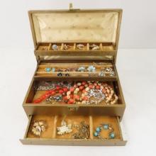 Vintage Coro Signed Jewelry in Vintage Box