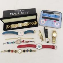 Oilily Watch Tin, Liz Taylor & Other Watches