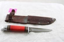 J R Higgins #1967479 Fixed Blade Knife w/Sheath