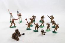 Lead, Plastic & Other Military Toy Figurines Lot
