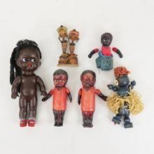 Small Black Americana dolls & figurines