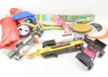 Kites, outdoor toys, and Nylint truck