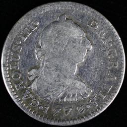 1772Mo Mexico silver real
