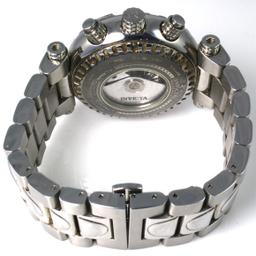 Estate Invicta Reserve 25-jewel Swiss automatic man’s stainless steel wristwatch