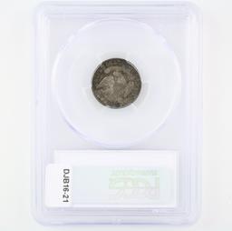 Certified 1834 large 4 U.S. capped bust dime