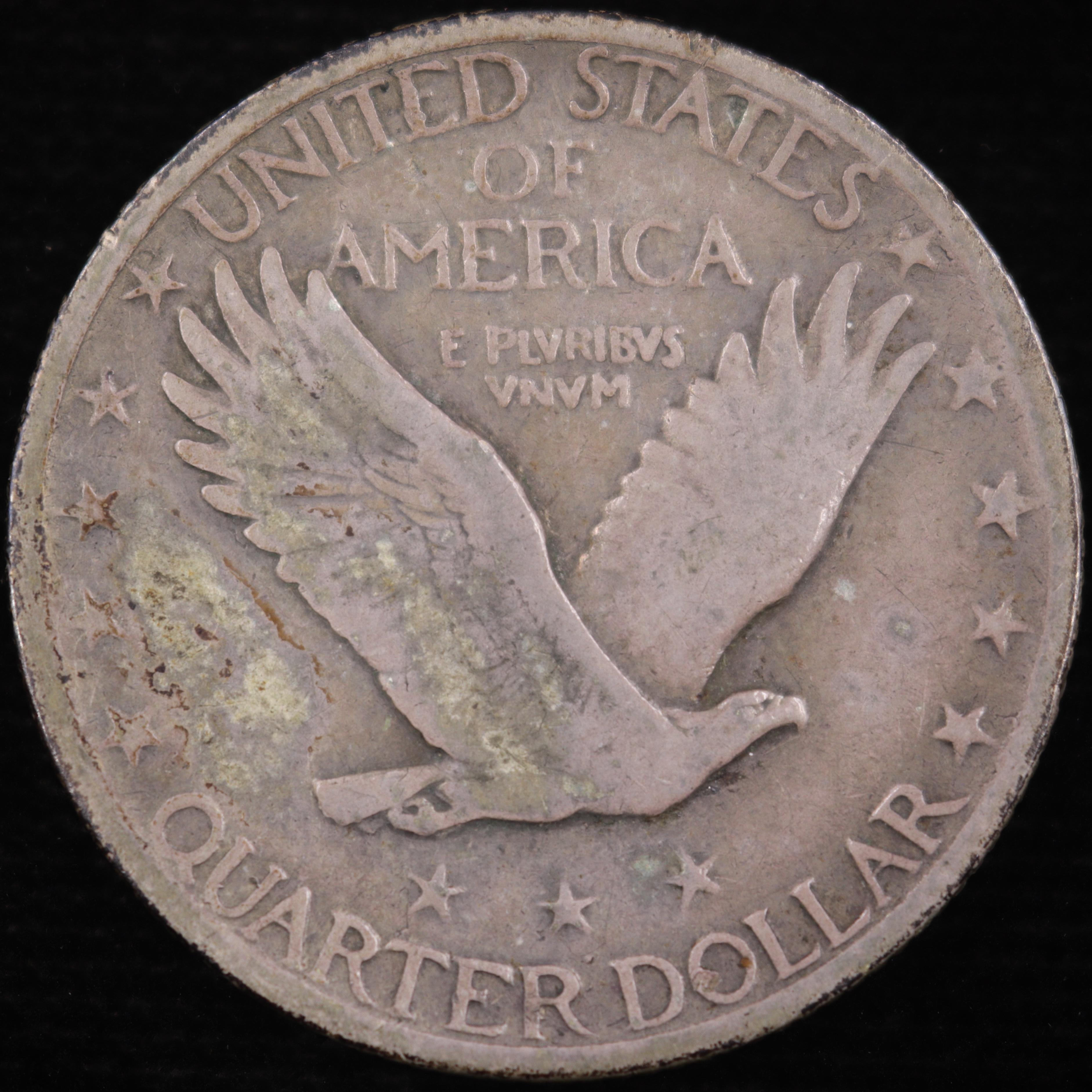 1919-S U.S. standing Liberty quarter